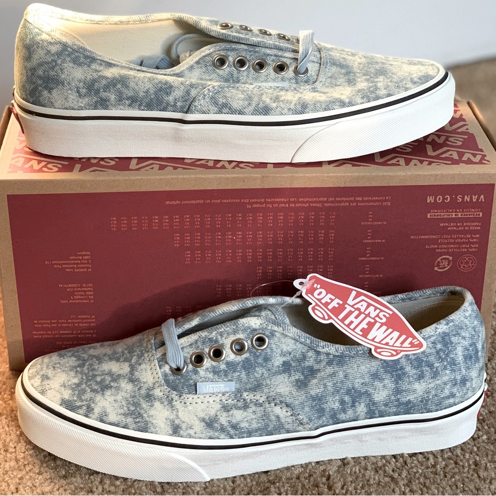 “Acid Washed Jeans” Vans (RARE)